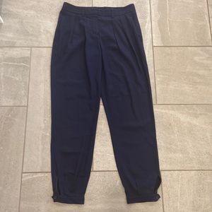 Babaton Navy Trousers, Sz 4